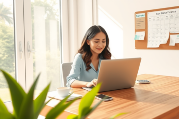 Imagen de una persona sosteniendo un documento de refinanciamiento fácil con intereses bajos.