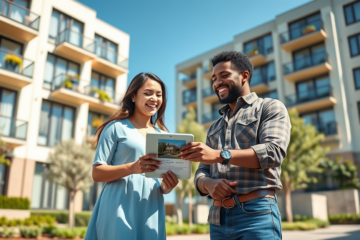 Imagen representativa de crédito rápido para compra de departamentos.