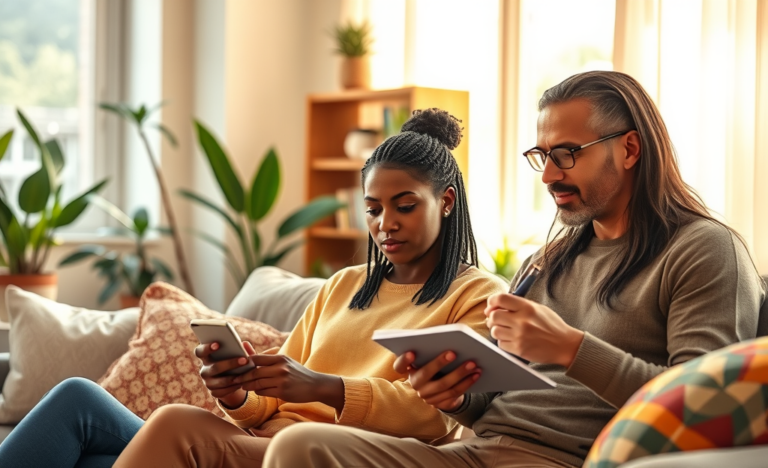 Personas que buscan un préstamo personal de Earnin para resolver sus urgencias financieras.